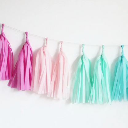 Candy Shoppe Tissue Tassel Garland Kit