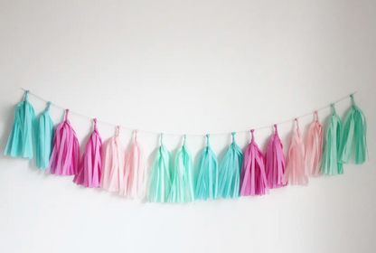 Candy Shoppe Tissue Tassel Garland Kit