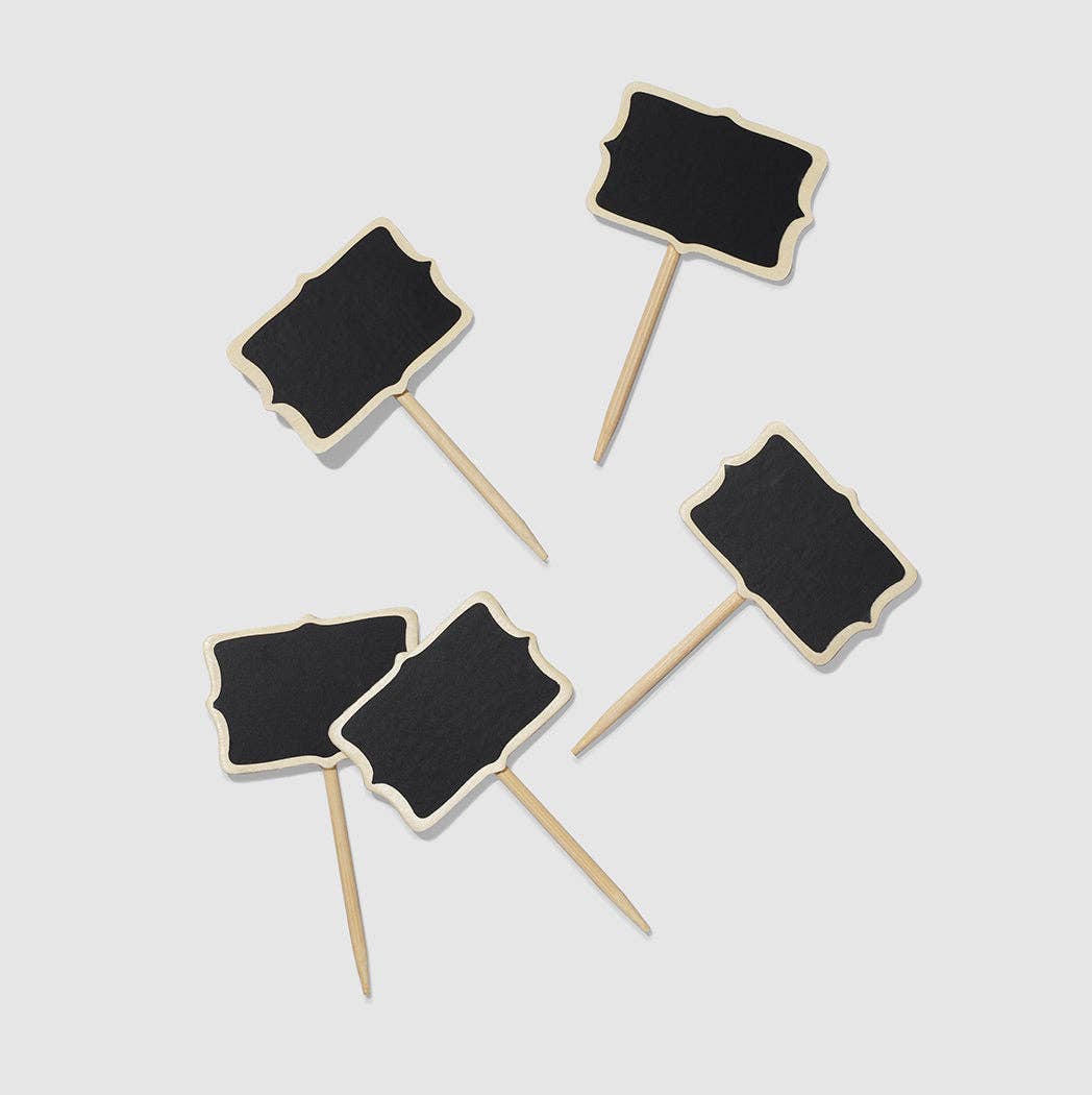 Chalkboard Toppers - 10pk