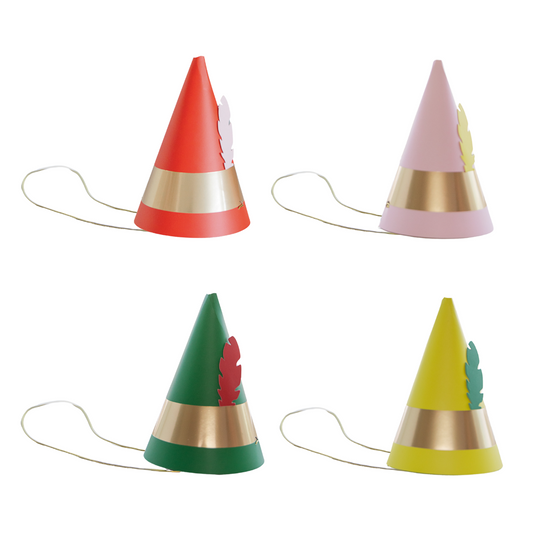 Elf Assorted Christmas DIY Party Hats - 8pk