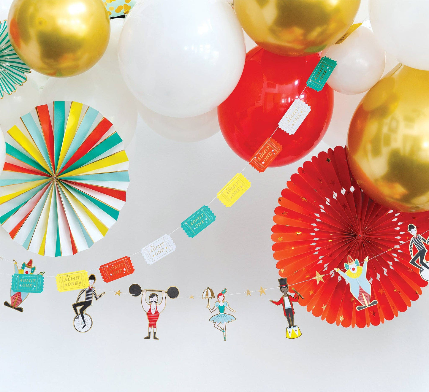 Circus Carnival Friends Banner Set