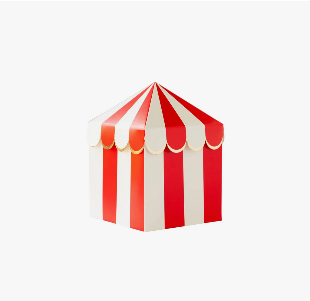 Circus Carnival Tent Favor/Treat Boxes