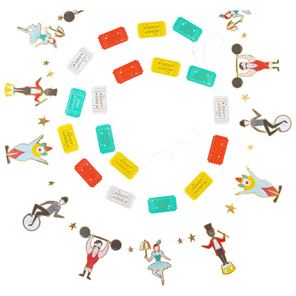 Circus Carnival Friends Banner Set