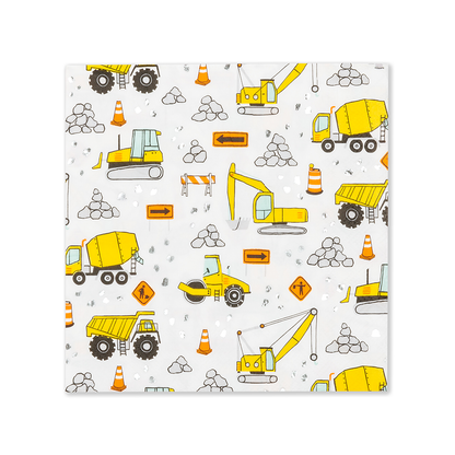 Under Construction Large Napkins - 16pk