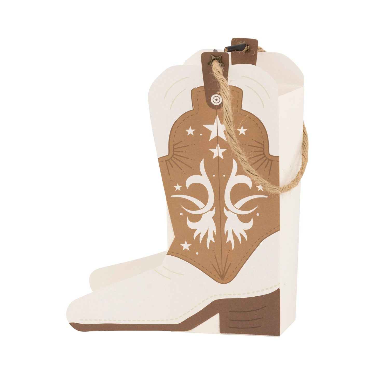 Cowboy Boot Party Favor Treat Boxes - 8pk