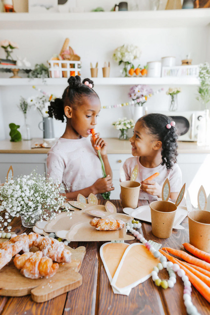 Carrot Shaped Paper Napkins - 24pk