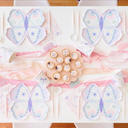 Flutter Butterfly Large Party Napkins - 16pk