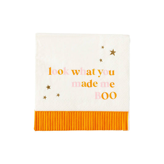 'Look What You Made Me Boo' Spooky Era Cocktail Napkins - 18pk