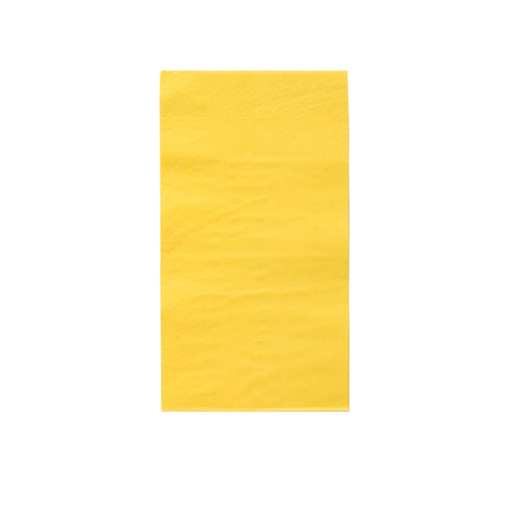 Happy Yellow Guest Towel Dinner Napkins - 20pk