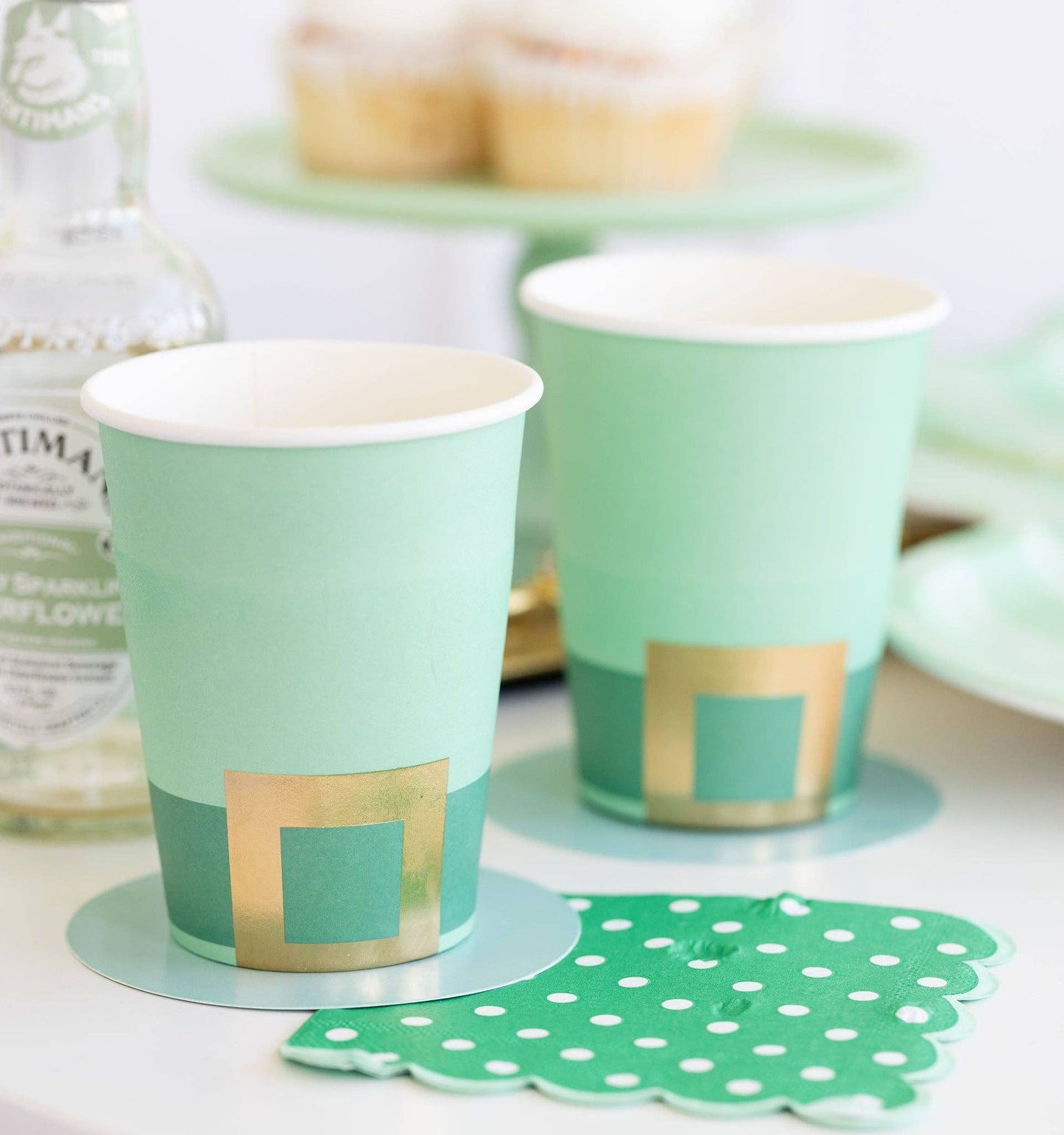 Leprechaun Hat St. Patrick's Day Party Cups - 8pk