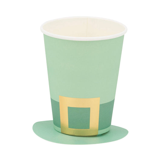 Leprechaun Hat St. Patrick's Day Party Cups - 8pk