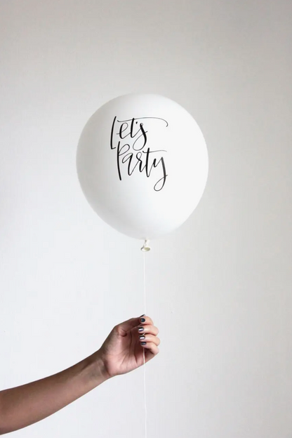 Lets Party Latex Balloons