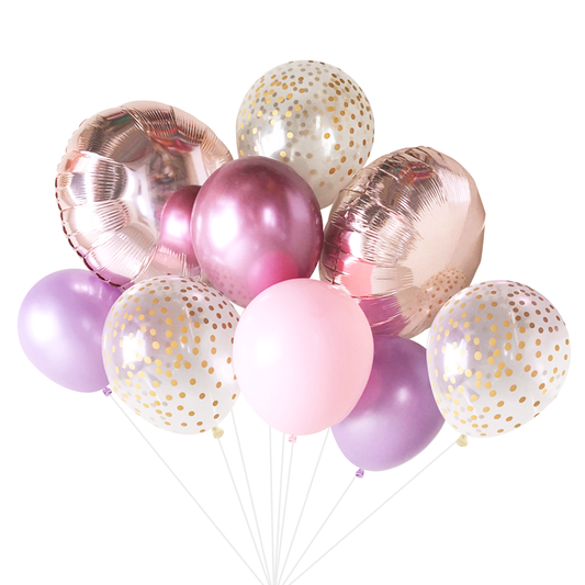 Balloon Bouquet - Lilac Rose