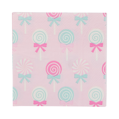 Lollipop Cocktail Napkins - 24pk