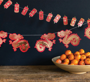 Lunar New Year Dragon Banner Set