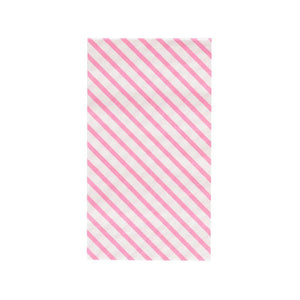 Neon Rose Striped Dinner Napkins - 20pk