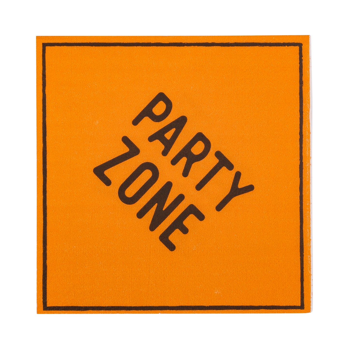 Party Zone Construction Sign Beverage Napkins - 24pk