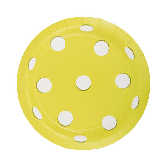 Pickleball Party 9" Paper Plates - 8pk