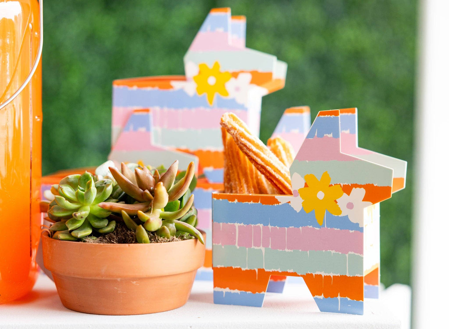 Fiesta Piñata Party Favor Treat Boxes - 6pk