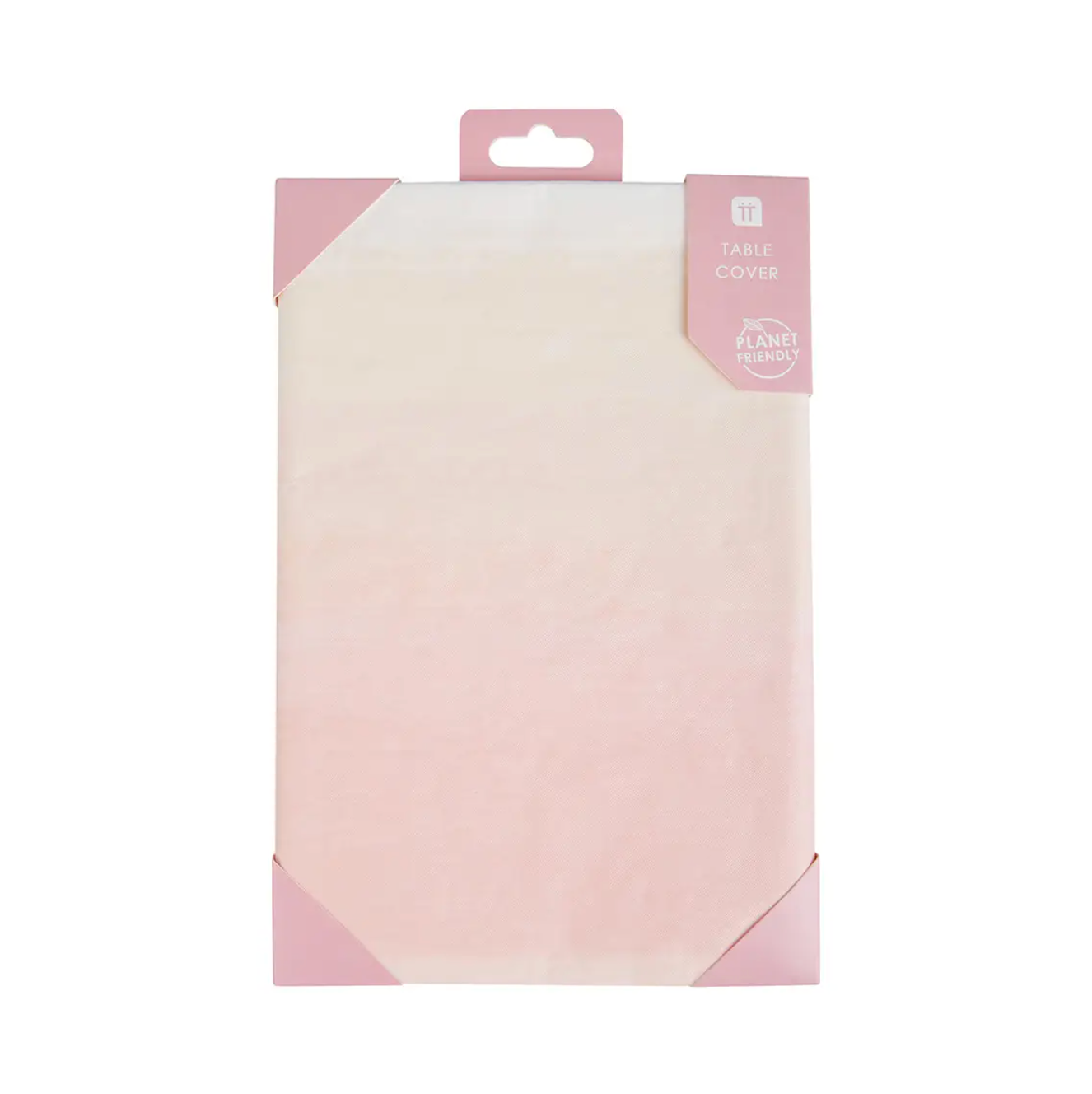 Pastel Pink Paper Table Cover