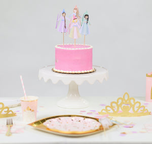 Magical Princess Cake Toppers