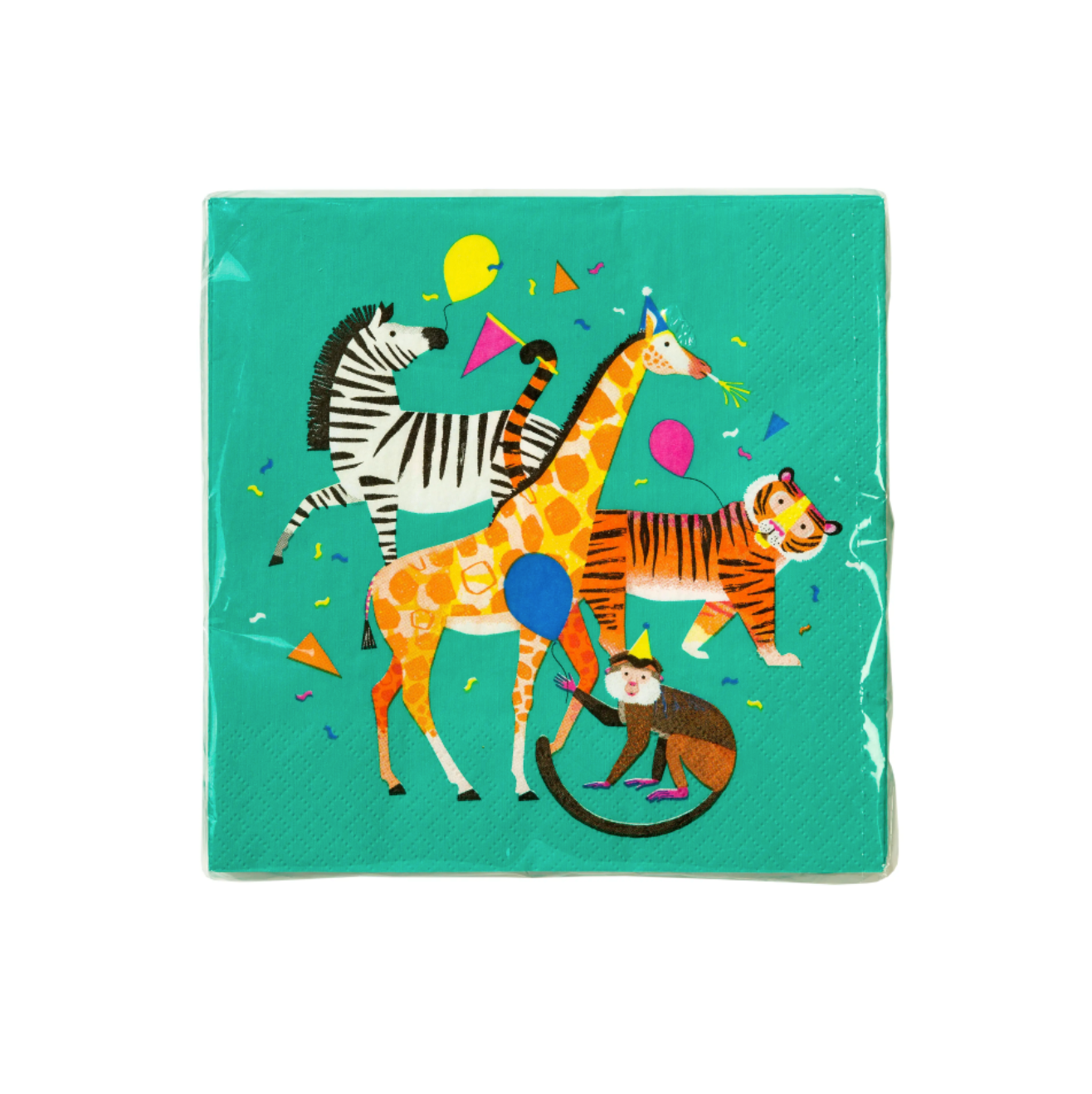 Safari Party Animal Large Paper Napkins - 20pk