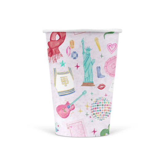 Swifty Era Icons Paper Party Cups - 10pk