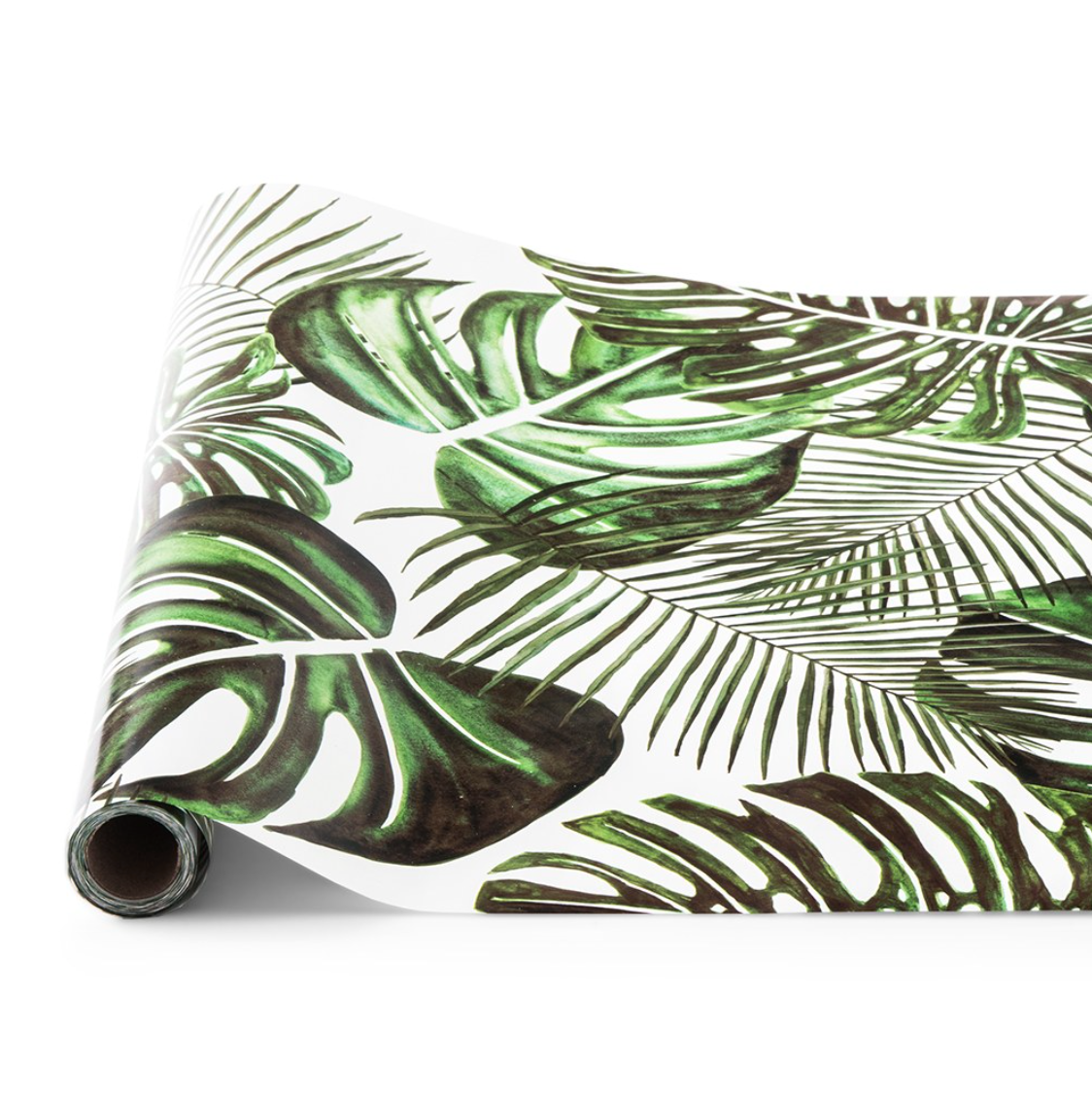 Tropical Monstera Leaf Paper Table Runner – Très Chic Party Boutique