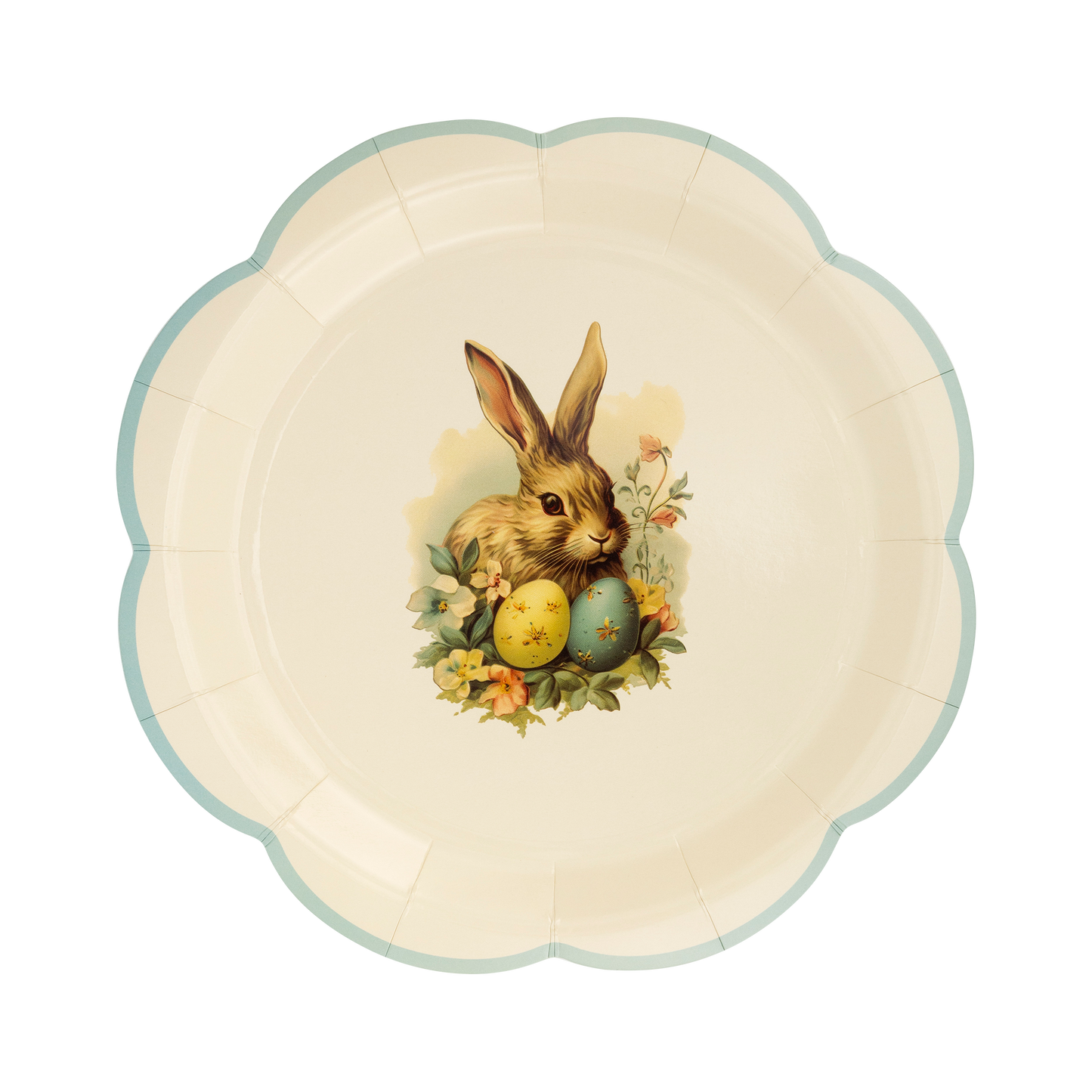 Vintage Easter 9" Paper Plates - 8pk