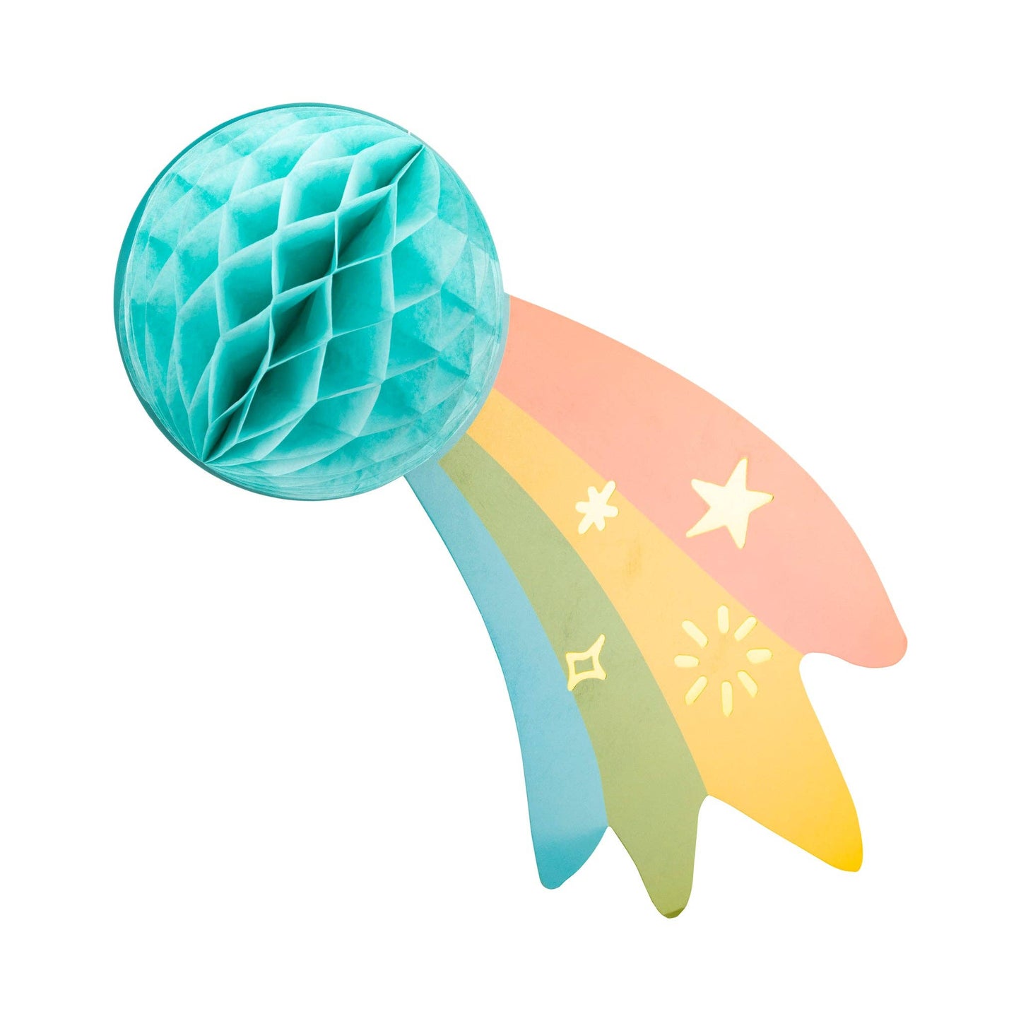 Space Party Hanging Honeycomb Planets - 3pk