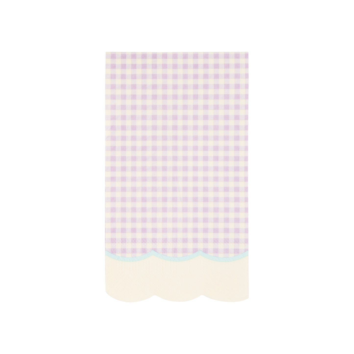 Gingham Assorted Pastel Guest Towel Napkins - 24pk