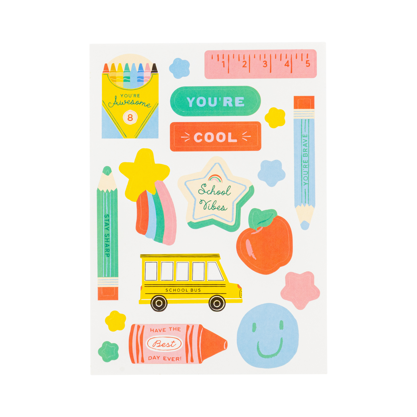 School Backpack Shaped Treat Bags - 8pk