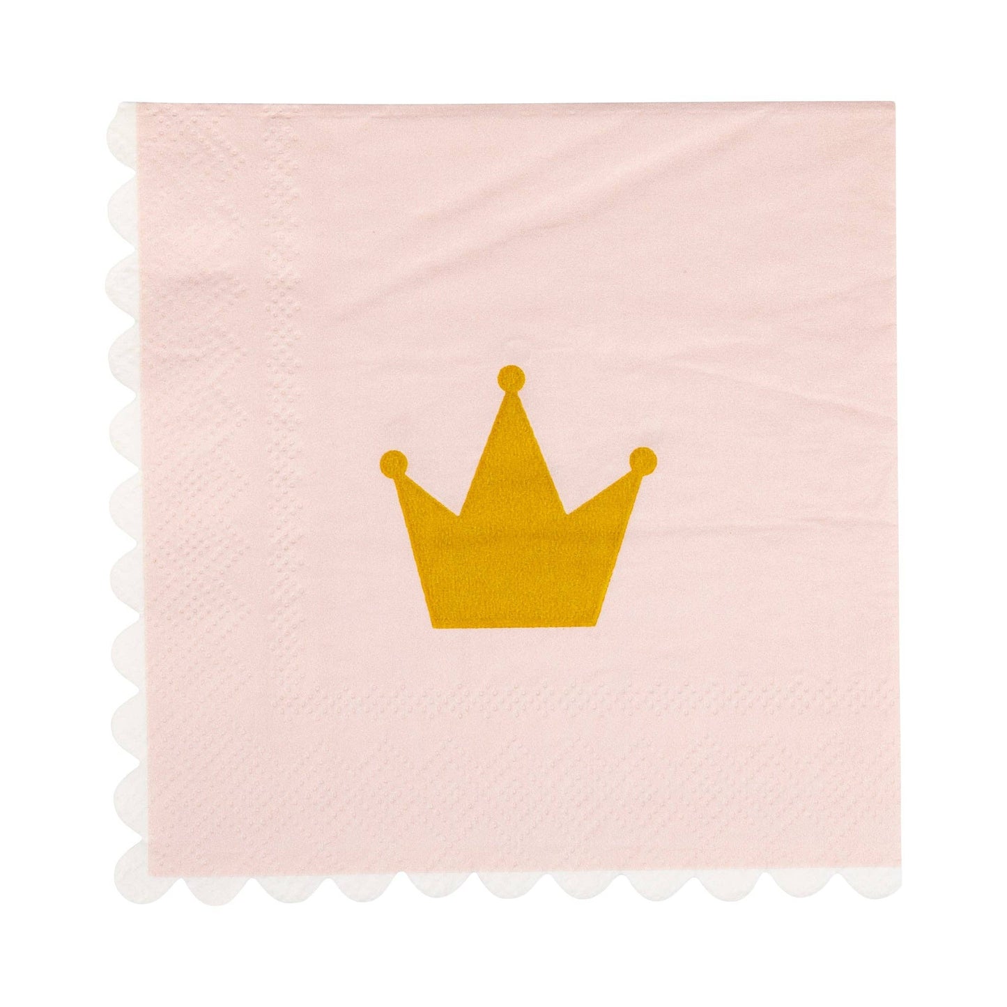 Princess Crown Pink Cocktail Napkins - 18pk