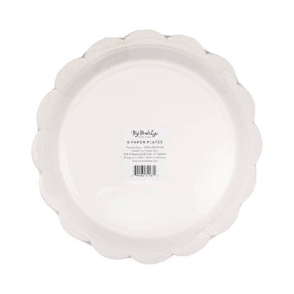Blue Stars Americana 9" Paper Plates - 8pk