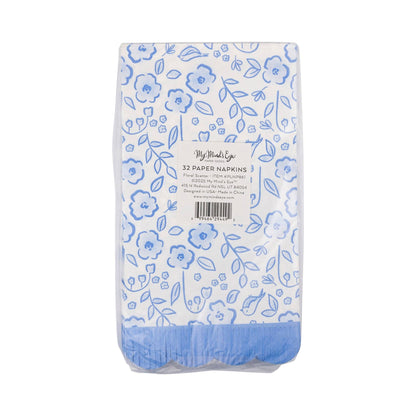 Floral Scatter Fringe Guest Napkins - 24pk