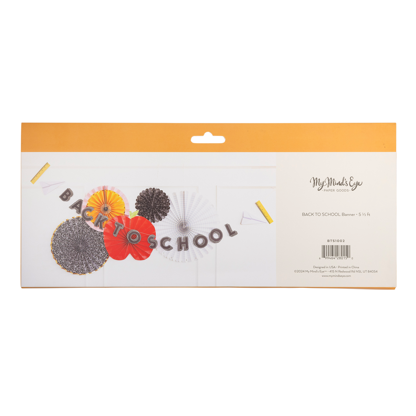 Black Back to School Banner