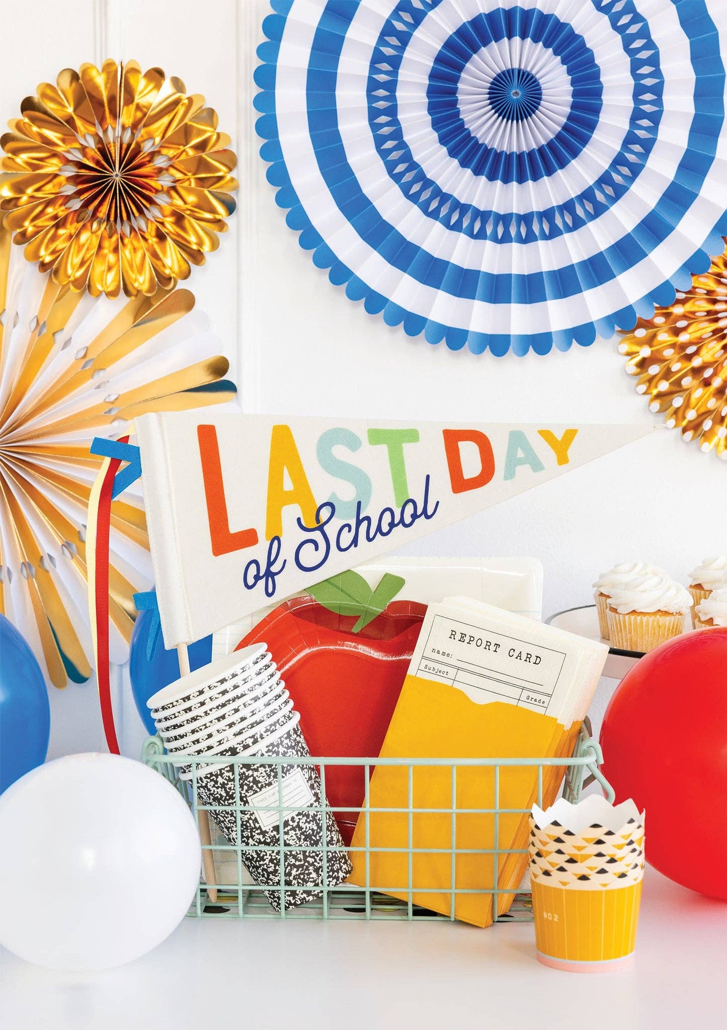 Back To School Composition Paper Cups - 8pk