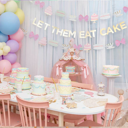 Let Them Eat Cake Thingamajigs Party Banner Decor