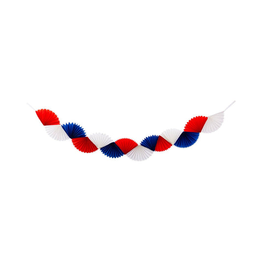 Americana Tissue Bunting Banner