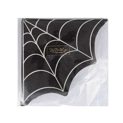 Spider Web Cocktail Napkins - 24pk