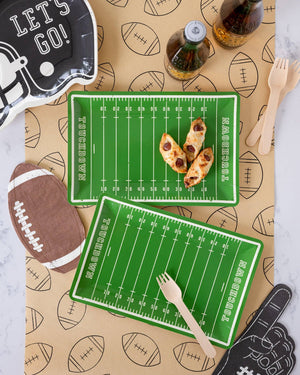 Football Kraft Table Runner