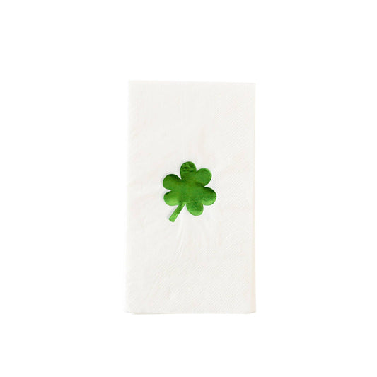 Shamrock Guest Towel Napkins - 24pk