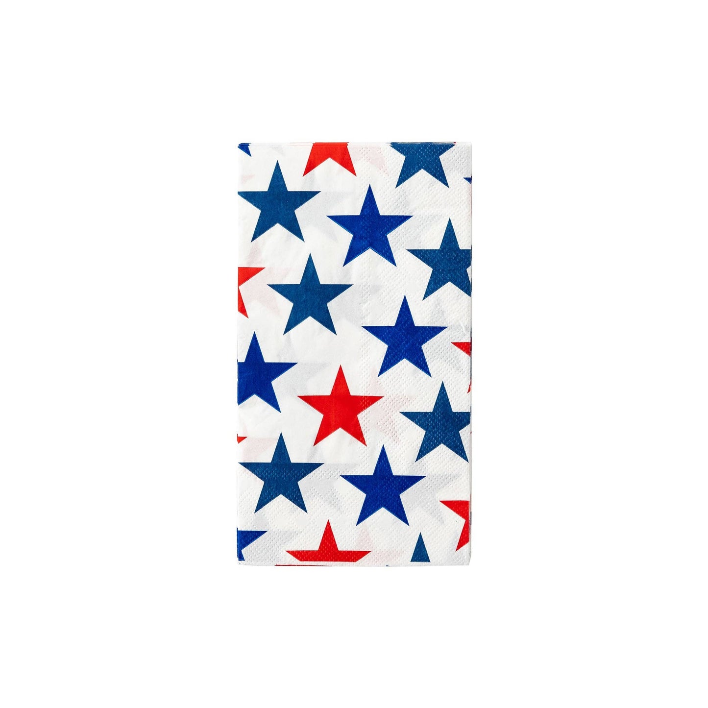 Large Stars Americana Paper Guest Towel Napkins - 24pk