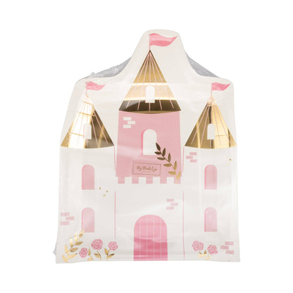Princess Castle Shaped Paper Plates - 8pk