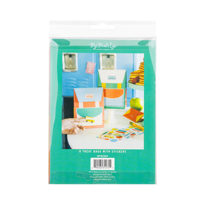 School Backpack Shaped Treat Bags - 8pk