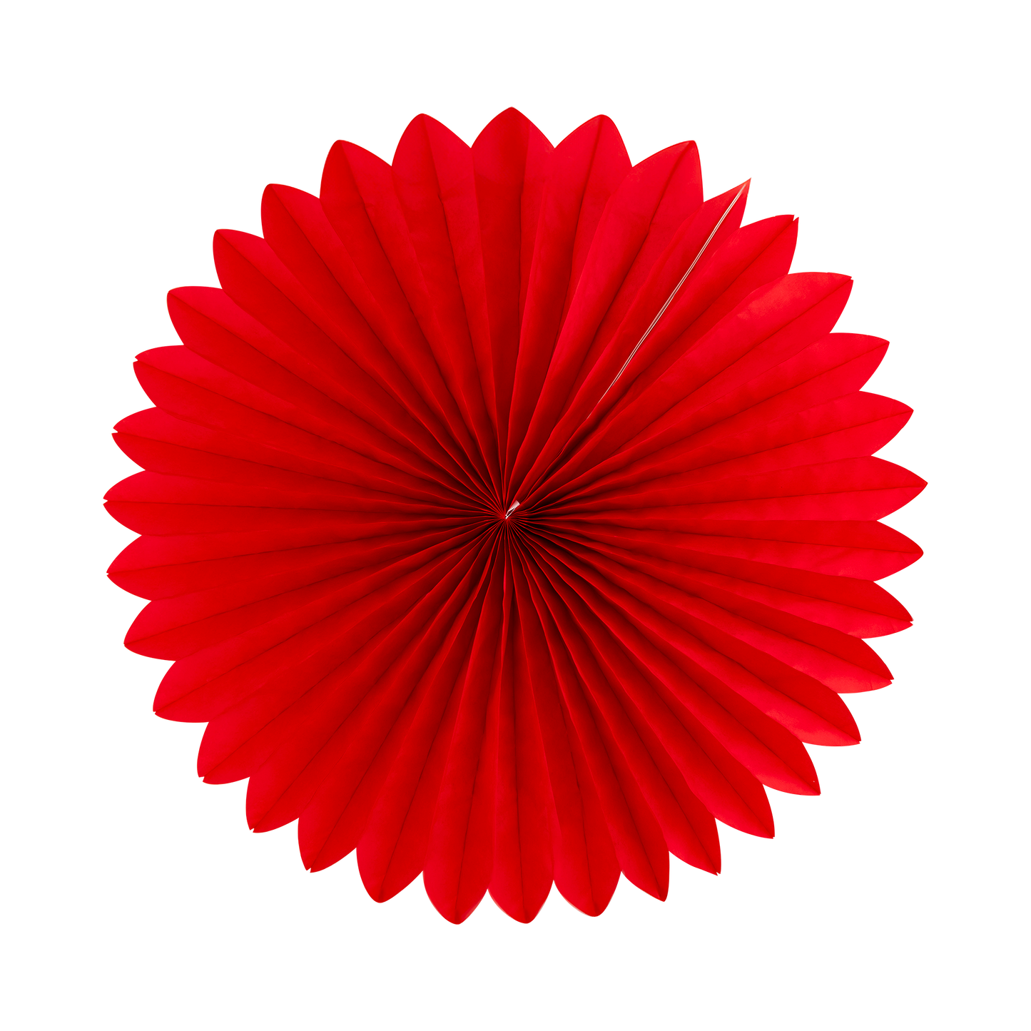 Red White and Blue Tissue Patriotic Party Fans - 3pk