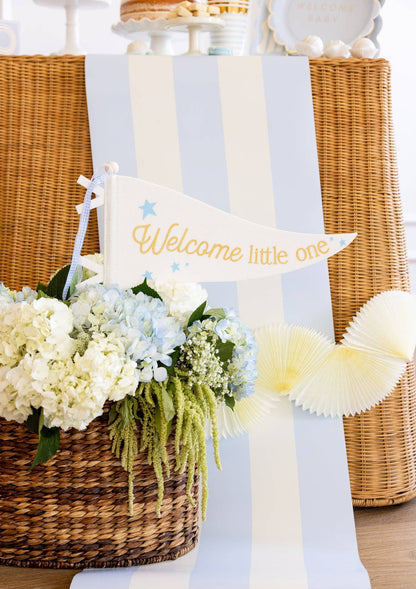 Cream Tissue Bunting Banner