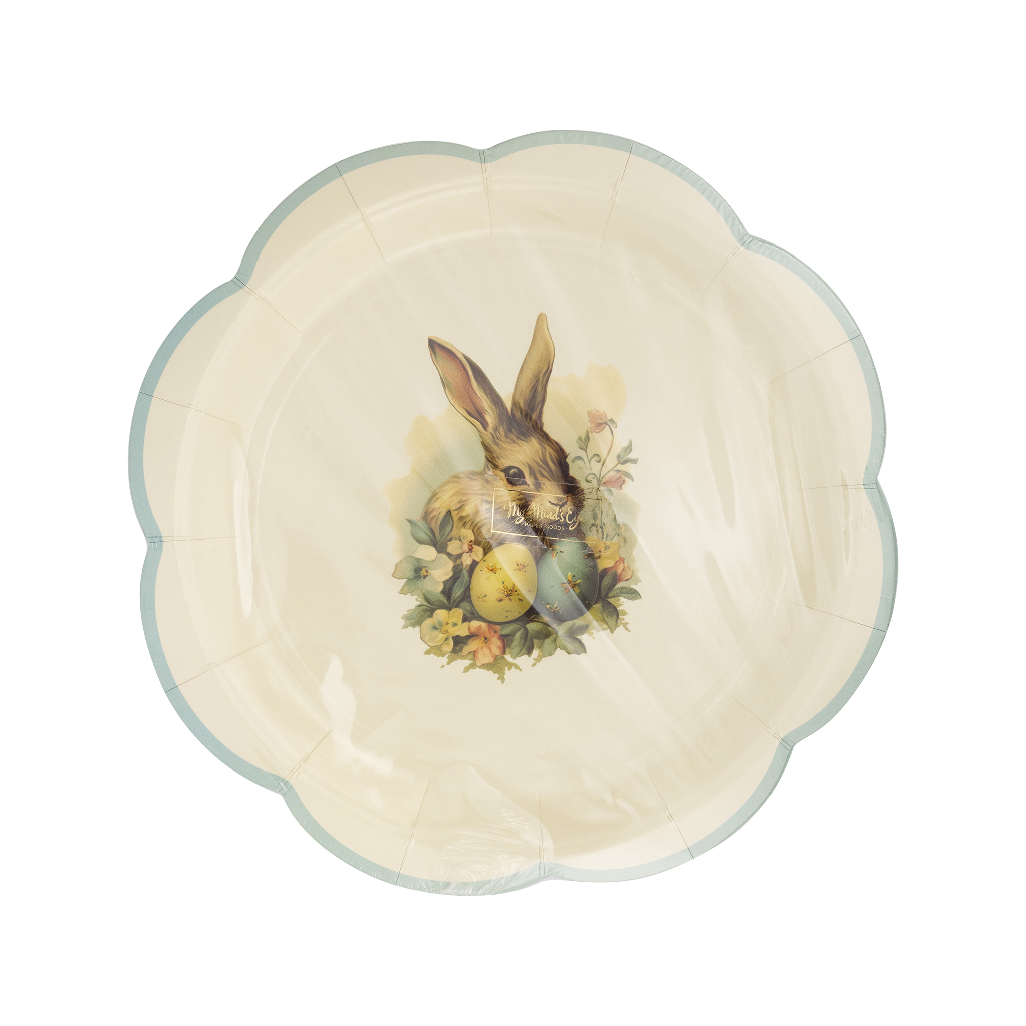 Vintage Easter Paper Plates - 8pk