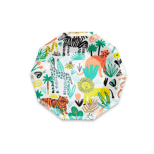 Into the Wild Safari Small Plates - 8 Pk.