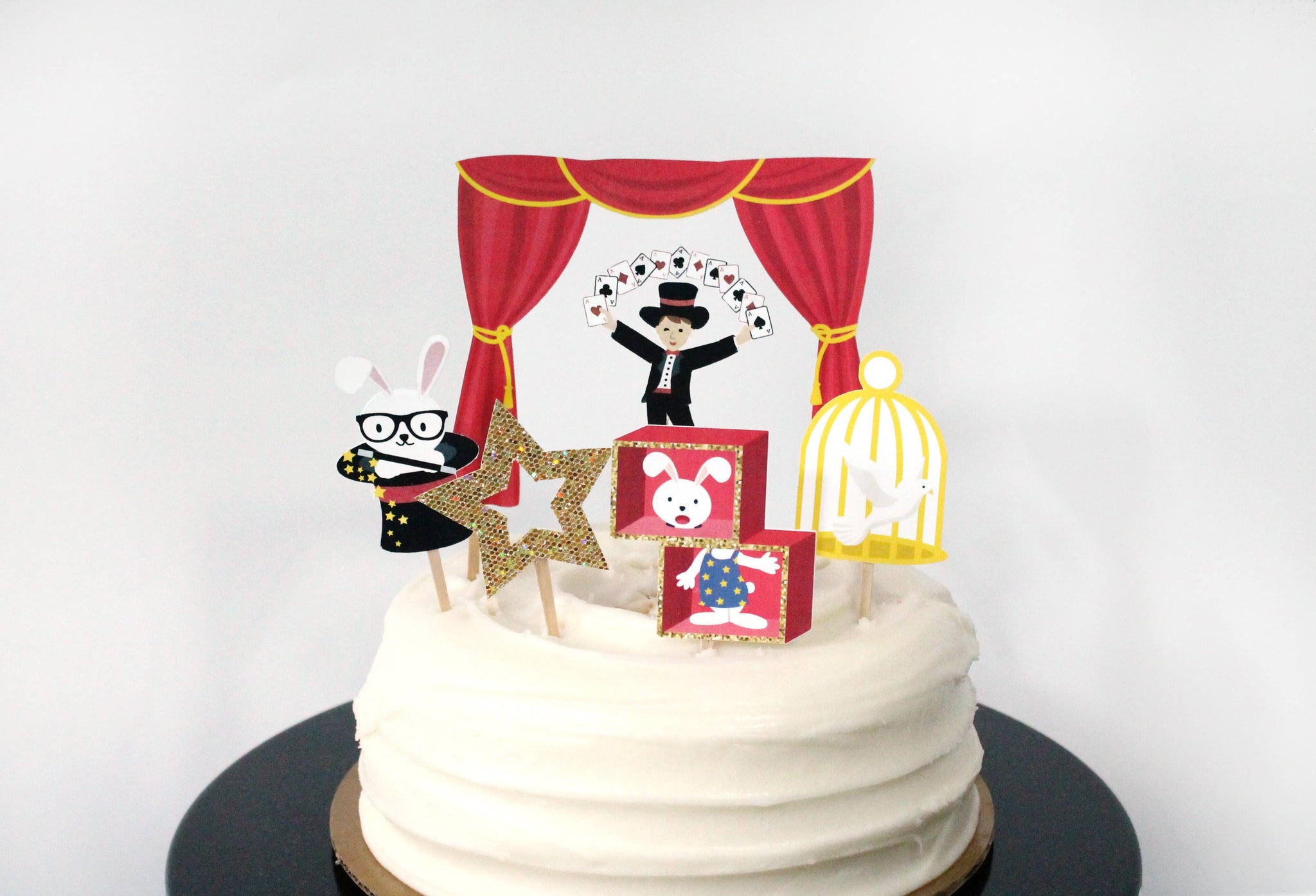 Alice In Wonderland Birthday Cake Topper Girls Cupcake Party